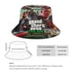 thumbnail image 2 of Gran Robo de Auto GTA Sombrero bucket para adultos, gorra de protección solar, sombrero de pescador plegable para viajes al aire libre, pesca y actividades de verano, 2 of 6