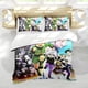 thumbnail image 5 of Hunter × Hunter Conjunto de sábanas temático, trío de piezas, cómodo y amigable con la piel, diseño único, regalo de decoración para el hogar para familiares, amigos y fans,140cm *210cm, 5 of 6