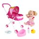 thumbnail image 3 of Baby Girl Doll Doll Carrier Kids Pretend Play Toy BJD Doll Casa De Mu?ecas Decoración Arco Iris, 3 of 5