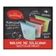 thumbnail image 3 of LA SOLUZIONE SET 4 BOLSAS DE SILICONA MULTICOLOR, 3 of 3