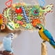 thumbnail image 3 of Juguete de pared para buscar comida para pájaros, hamaca tejida para escalar, juguetes masticables para periquitos, cotorras, cacatúas, agapornis y aves medianas y pequeñas., 3 of 7