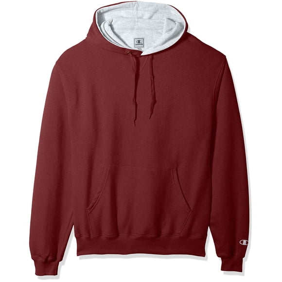 Sudadera con capucha Champion Cotton MAX para hombre Cardinal, talla M