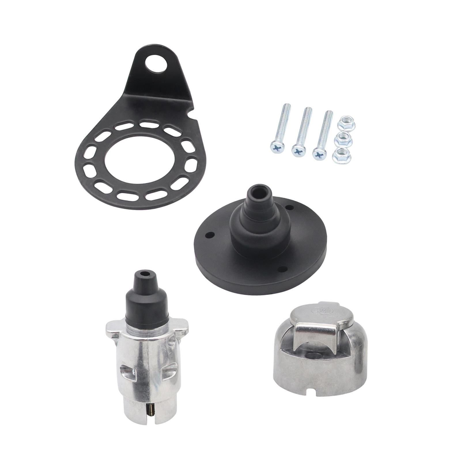 Ioensy - Enchufe Para Remolque De 7 Pines Para Reemplazo Directo, Duradero, Fácil De Instalar