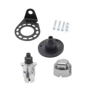 Ioensy - Enchufe Para Remolque De 7 Pines Para Reemplazo Directo, Duradero, Fácil De Instalar