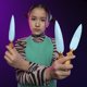 thumbnail image 4 of Pistola de Juguete Hasbro Kpop Demon Hunters Cuchillas Fantasma (Pack de 3), 4 of 9