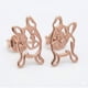 thumbnail image 1 of Aros pendientes de fantasia bulldog frances pink, 1 of 3