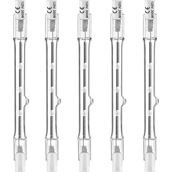 Ampolleta Halógena Jaenmsa R7S 300W 120V 118mm Pack 5