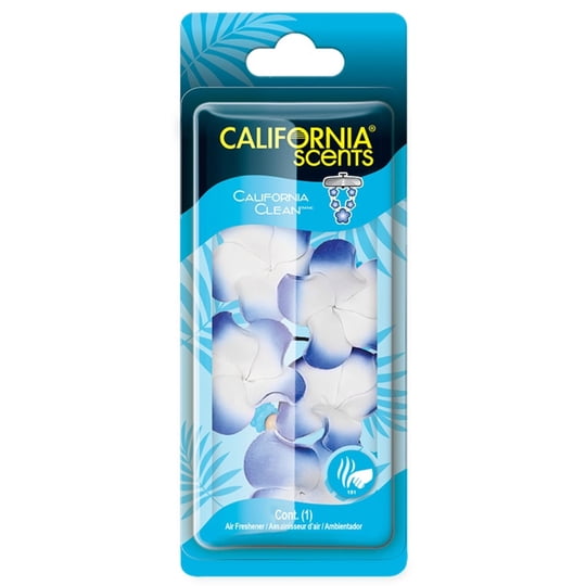Aromatizante Para Auto Collar Flor Clean Novelty California Scents
