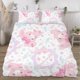 thumbnail image 3 of Bonbonribbon 3-Piece Bedding Set For Kids Boys Girls Adult Cartoon Warm Cute Fashion Holiday Present Gift Bed Sheets, 3 of 5