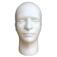 Ioensy - Modelo De Soporte De Exhibición De Cabeza De Maniquí Masculino Para Auriculares