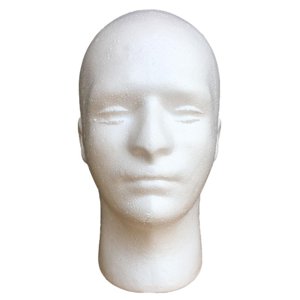 Ioensy - Modelo De Soporte De Exhibición De Cabeza De Maniquí Masculino Para Auriculares