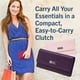 thumbnail image 5 of Gestor de dinero Wallet Nautica para mujer, con bloqueo RFID, color negro y hueso, 5 of 6