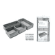 thumbnail image 3 of Set 4 Cajas Organizadoras Plegables De Tela Gris, 3 of 5