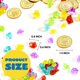 thumbnail image 4 of Set de juego de monedas de oro y gemas piratas de Toy Pirate, 288 piezas, 4 of 7
