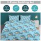 thumbnail image 5 of Squi_rtle Print Bedding Set Pattern Duvet Cove Set 3 Pieces 1 Quilt Cover And 2 Pillowcases for Women Men Teens, 5 of 5