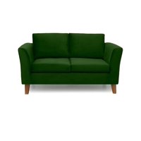 Barra Design - Sofá Ema 2C Felpa Verde