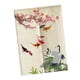 thumbnail image 2 of Grúa de cortina de puerta de lino de algodón de estilo japonés y peces-75x120cm, 2 of 5