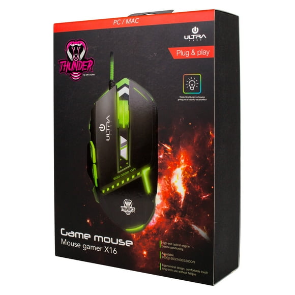 Mouse Gamer X16 Ultra Technology OPEN BOX