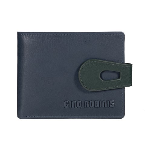 Gino Rodinis - Billetera Hombre Amalfi 1102 Azul