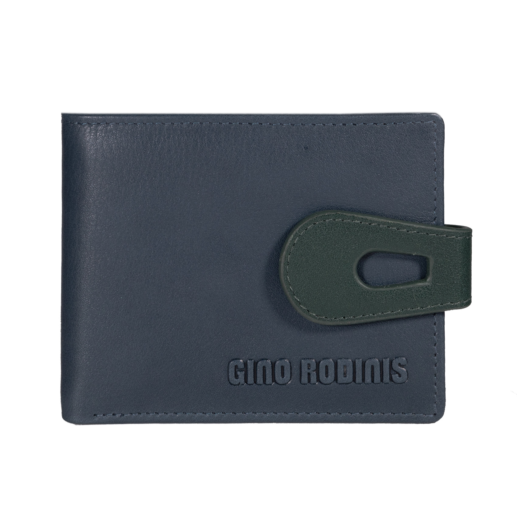 Gino Rodinis - Billetera Hombre Amalfi 1102 Azul