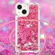 thumbnail image 3 of Funda FOXDOCK para iPhone 13 Mini con Cuerda Ajustable, Brillo Líquido, Protección Antigolpes y Lente – Ideal para Regalo, 3 of 6