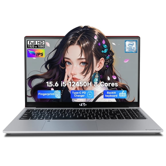 Notebook NIMO N156 i5-12450H 15,6" FHD 8 GB 256 GB SSD