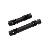 Magideal - 2 Ejes De Transmisión De Coche Teledirigido, Transmisión Delantera Y Trasera De Acero Inoxidable Para Coche Teledirigido A Escala 1:18, Accesorios De