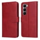 thumbnail image 1 of Funda Billetera para Infinix Hot 60 4G con Porta Tarjetas y Soporte Ajustable Rojo, 1 of 6
