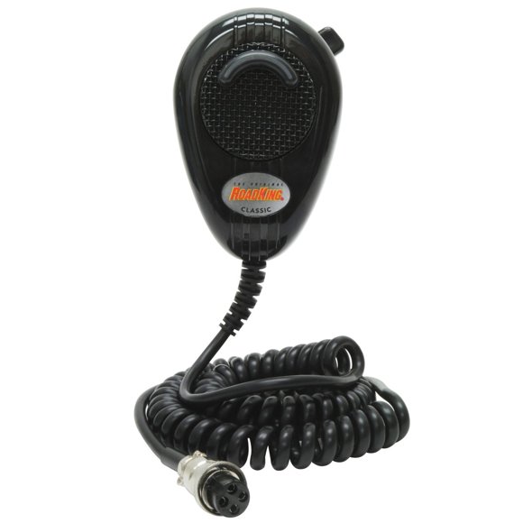 Micrófono CB RoadKing RK564P Dinámico con Cancelación de Ruido y Conector de 4 Pines