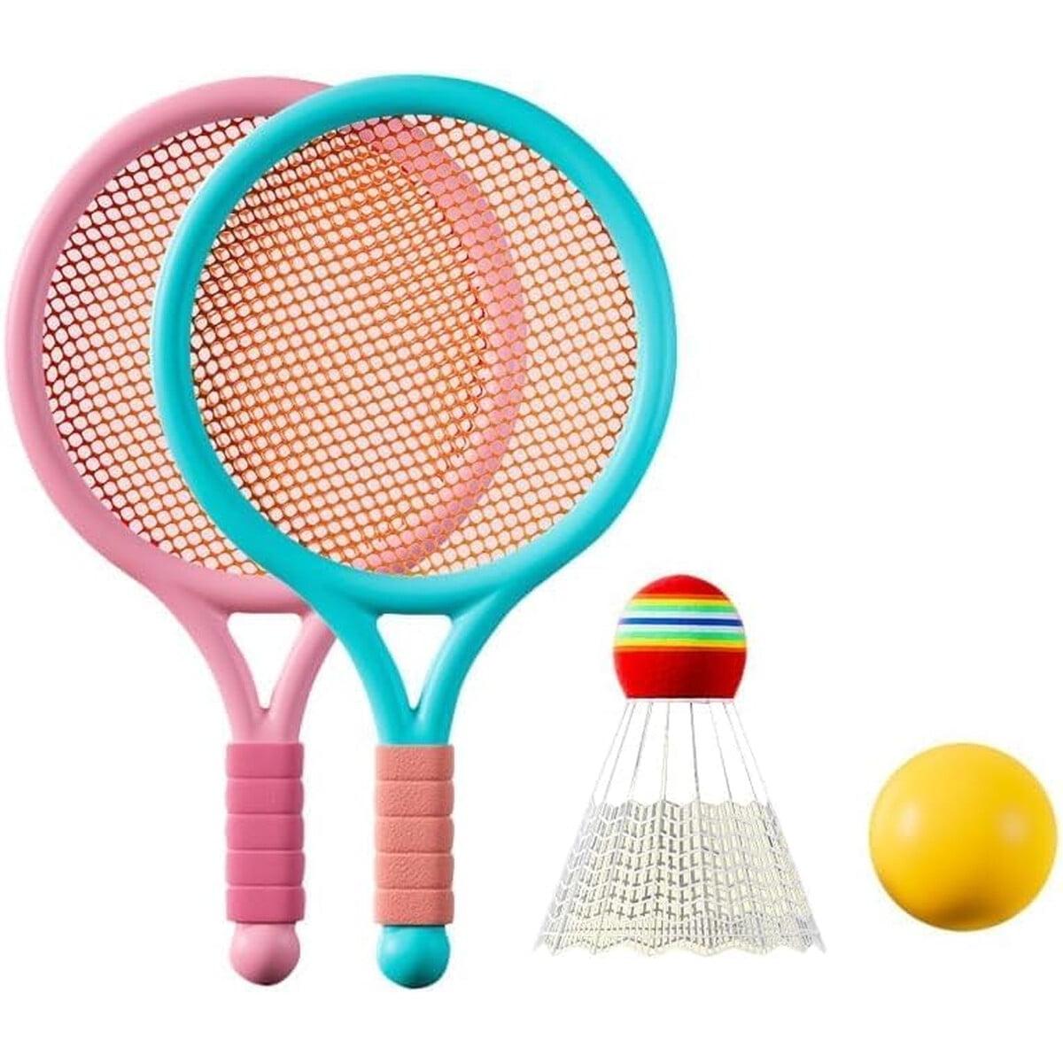 Set De Raquetas Para Niños Wokaku 15 Pulgadas Plástico