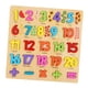 thumbnail image 4 of Juego de combinación de tablero de rompecabezas de madera, Juego de tablero de rompecabezas de construcción Habilidades básicas Preescolar para niños Número L, 4 of 5