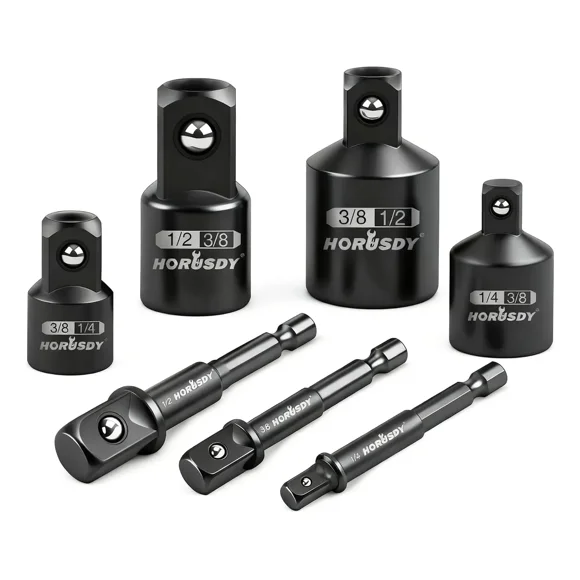 Set De Adaptadores De Impacto 1/4 3/8 1/2 Pulgadas Sdy87001