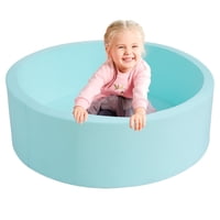 Piscina De Pelotas Trendbox Esponja De Espuma Viscoelástica Para Niños Pequeños - Azul Claro