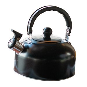 Magideal - Hervidor De Agua Con Mango Antiescaldado De Alta Capacidad, Olla De Agua A Prueba De Herrumbre De Ebullición Rápida Para Cocina De Inducción, Cocina, Negro