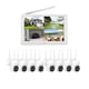 thumbnail image 4 of Kit NVR Srihome 8 camaras IPC030 PTZ Wifi 2MP + NVR NVS009 con pantalla 8CH, 4 of 4