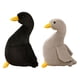 thumbnail image 2 of 2 Uds., Mu?eco De Pato De Peluche Infantil, Decoración De 30cm, Gris, 40cm, Negro, 2 of 4