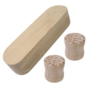 Magideal - Peso De Costura, Peso De Patrón De Tela, Peso De Papel De Costura, Herramienta De Costura, Badajo De Sastre Redondo Para Planchar Y Acolchar Modista 1 Badajo 2 Pesas