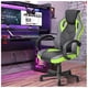 thumbnail image 2 of Silla Gamer Pu Flow Ergonómica Escritorio Verde 117x615x48 cm, 2 of 6