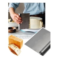 Genérico - Espátula Repostería Acero Cortador Masas Cocina