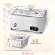 thumbnail image 3 of Baño María Eléctrico Doble Calentador Comercial 1500W Calentador de Vapor eléctrico, 3 of 10
