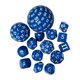 thumbnail image 1 of 15 Uds Juguetes De Entretenimiento Juego De Dados Para Juegos De Mesa De Rol Favores De Fiesta Azul, 1 of 5