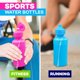 thumbnail image 3 of Botella 4E's Novelty 550 ml, pack de 22 colores neón, 3 of 6