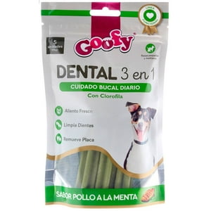 Snack Goofy Dental 3 En 1 Perro, 70Gr