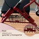 thumbnail image 5 of Andador Ortopédico Roller 4 Ruedas Adulto Mayor Rojo Acqui, 5 of 12