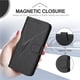 thumbnail image 3 of Funda Cartera Fibra de Carbono para Motorola MOTO G04 con Soporte y Cierre Magnético Negro, 3 of 6
