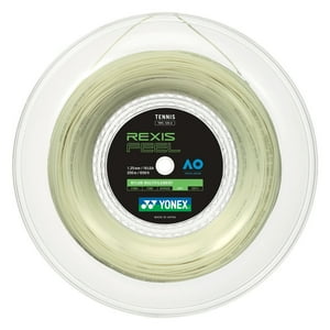 Cuerda De Tenis Yonex Rexis Feel 16L/1.25Mm Blanca 200 Mts.