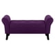 thumbnail image 1 of Banqueta Baul Lua 2c Felpa 20 Morado, 1 of 6