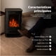thumbnail image 4 of Calefactor Chimenea Eléctrica con Wifi Magma LED - Verken, 4 of 10