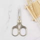 thumbnail image 4 of tijeras pequeñas de precisión vintage para cortar el pelo, barba, bordar, manualidades y uso diario., 4 of 5
