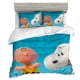 thumbnail image 2 of Bedding sets for kids,Cartoon Snoopy Bedding Set,Cute Duvet Cover Pillowcases Cute Dog Cartoon Gifts for boys and girls, 2 of 5